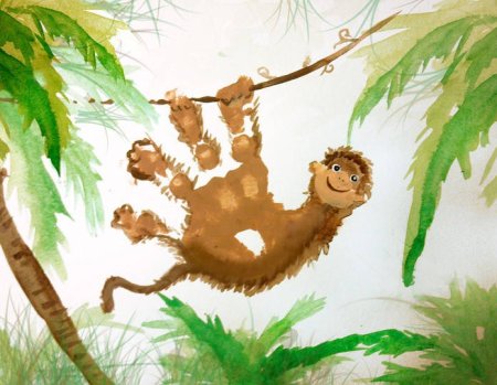 Рисование ладошками в детском саду