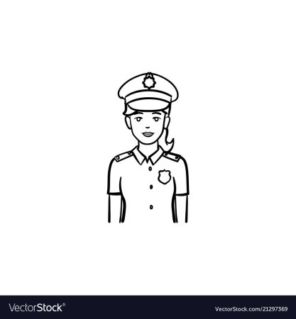 Полицейский рисунок