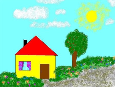 Рисунки в паинте