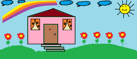 Детские рисунки в паинте