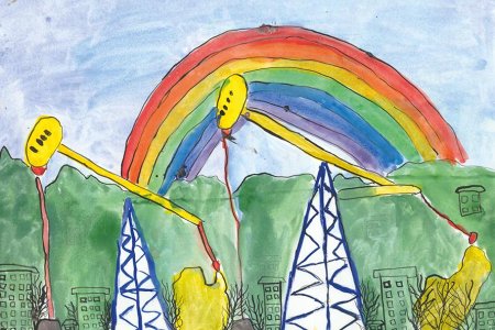 Рисунок ко Дню нефтяника