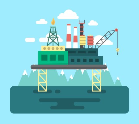 Нефть иллюстрация