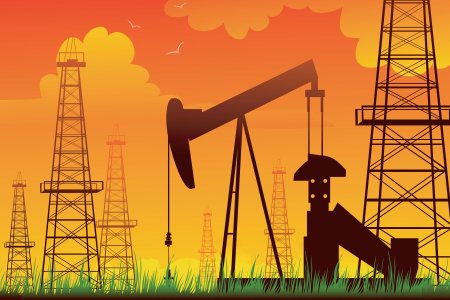 Нефть мультяшная