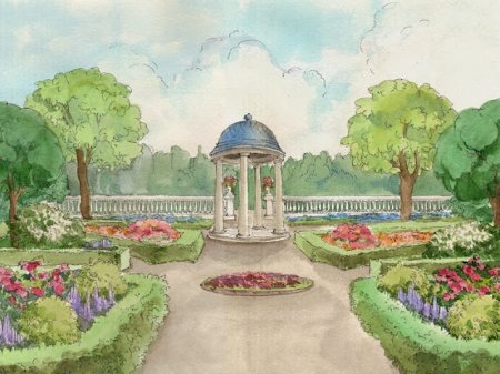 Парк моей мечты детский рисунок