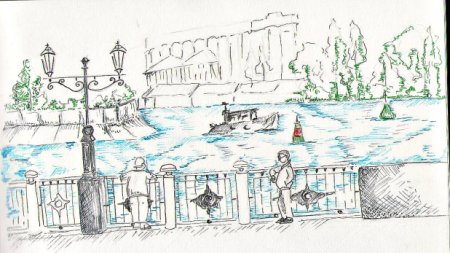 Ротонда Волжский рисунок