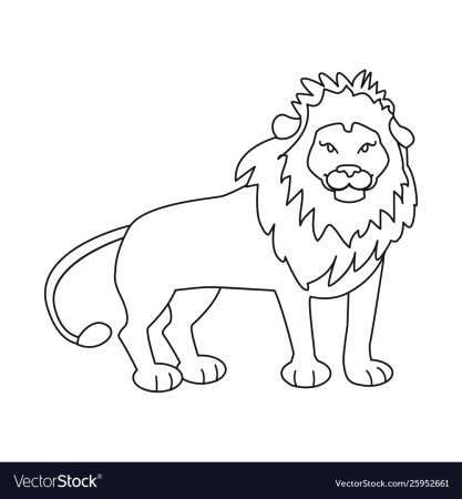 Лев и собака раскраска