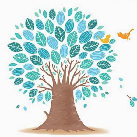 Листья деревьев для детей