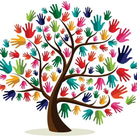 Дерево с ладошками