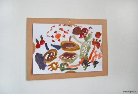 Паспарту детских рисунков