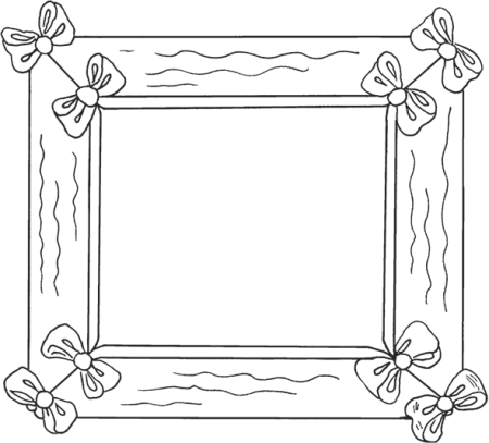 Трафареты рамок для фотографий