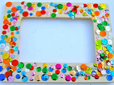 Украшение рамок с детьми