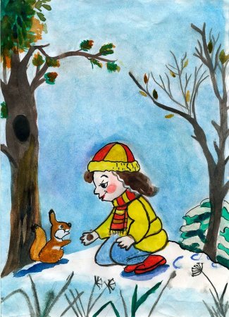 Рисунок на тему добрые дела