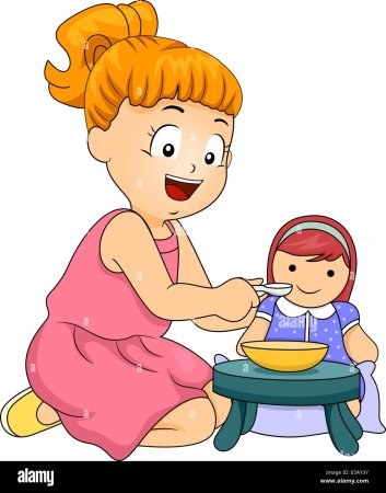 Младший воспитатель рисунок