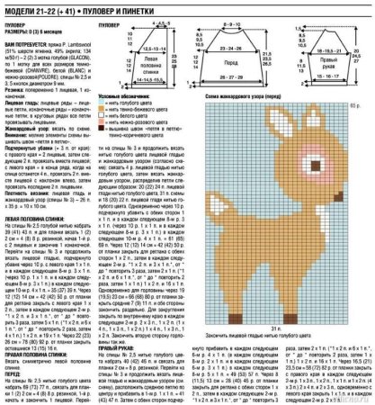Детский свитер крючком схема и описание