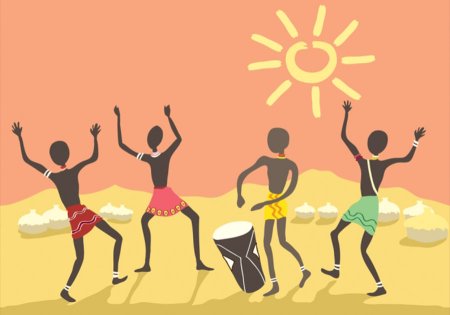 Жители острова для детей