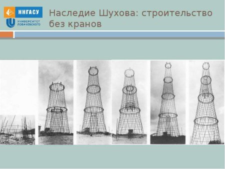 Башня Шухова на Шаболовке чертеж