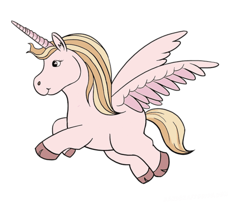 Единорог мультяшный