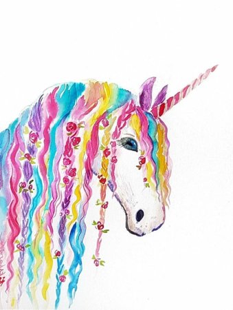 Идеи для рисования радужные