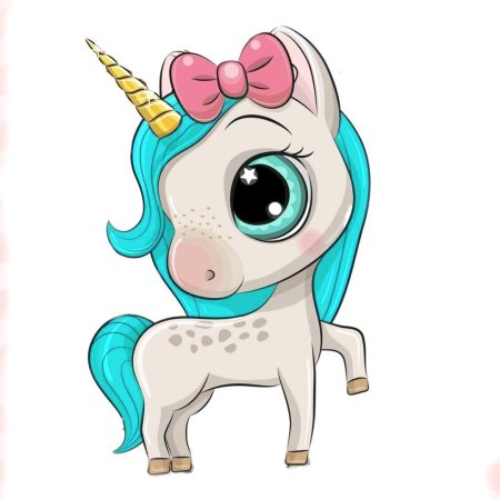 Единорог мультяшный