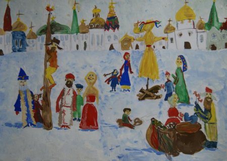 Ярмарка рисунок