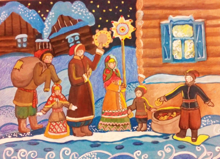 Народные праздники на Руси Рождество