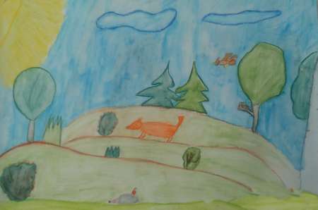 Рассказ Пришвина Лисичкин хлеб