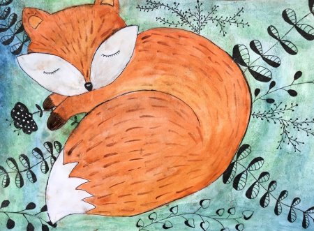 М пришвин Лисичкин хлеб иллюстрации