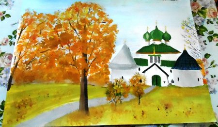 Благовещенский собор Тюмень рисунок