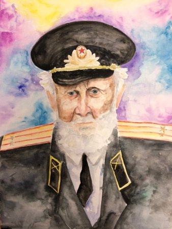Нарисовать ветерана