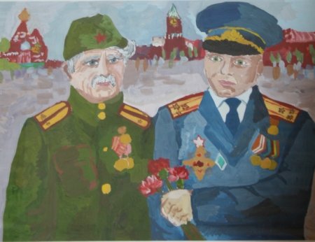 Ветеран рисунок
