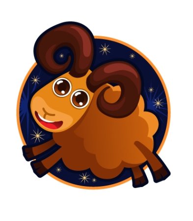 Мультяшные знаки зодиака Овен