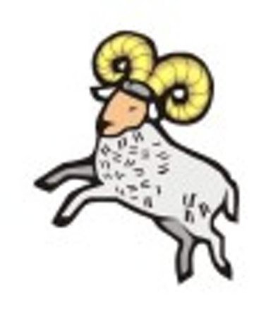 Знак зодиака Овен раскраска для детей