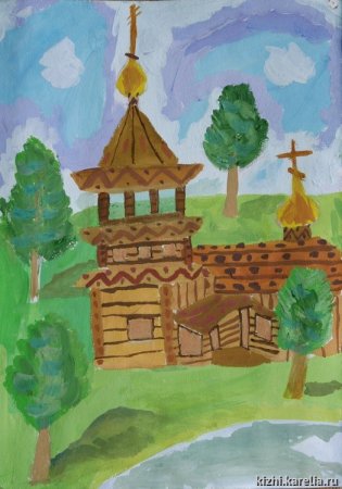 Рисунок на тему памятники архитектуры