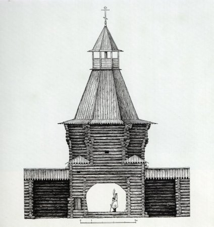 Музей деревянного зодчества в Суздале раскраска