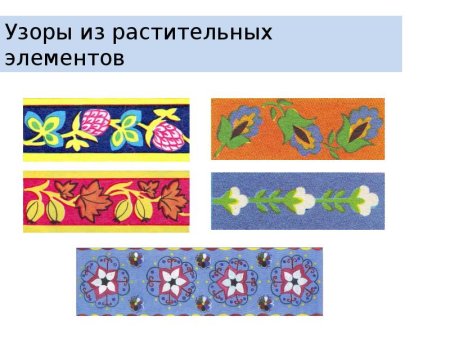 Орнамент в полосе