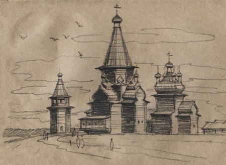 Срубные избы древней Руси