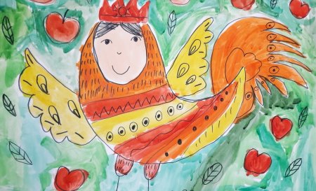 Птица Сирин изо