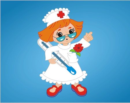 Веселая медсестра