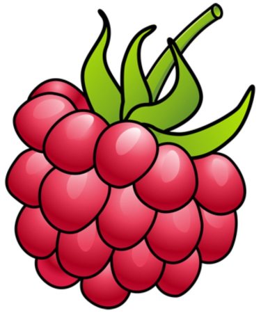 Малина рисунок для детей