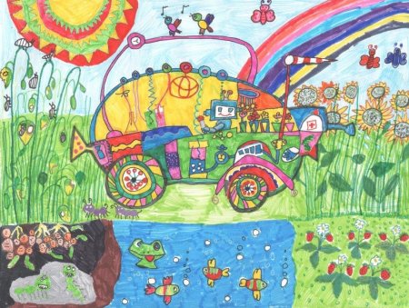 Автомобиль будущего для детей