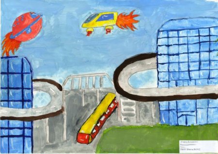 Детские рисунки будущего