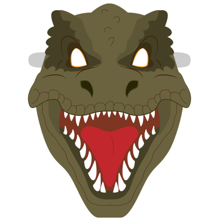 Маска t-Rex Тираннозавр