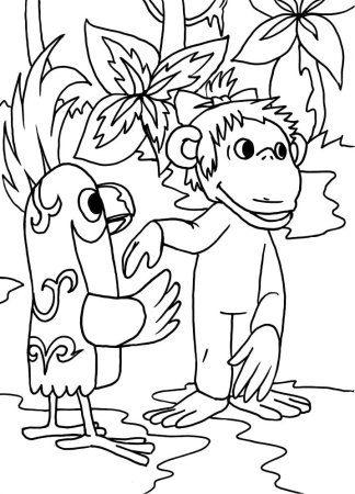 Раскраски из мультфильмов