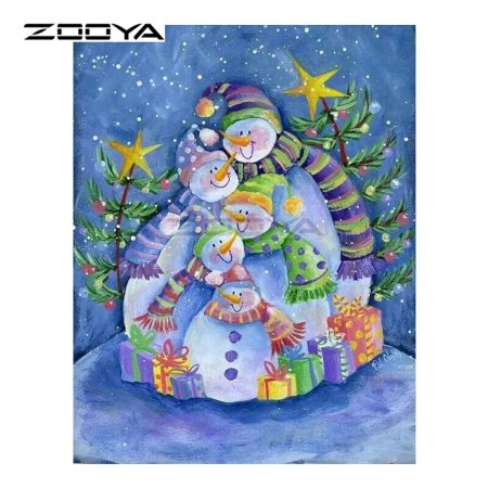 Картины на новогоднюю тему