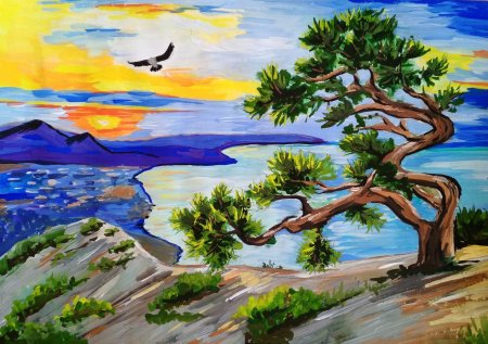 Пейзаж для детей