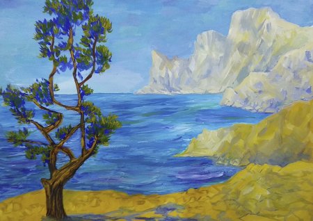 Крым рисунок