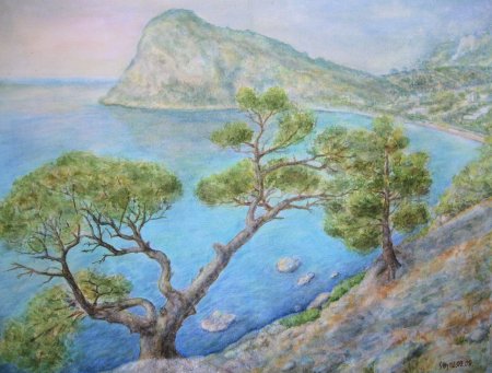 Природа Крыма рисунки