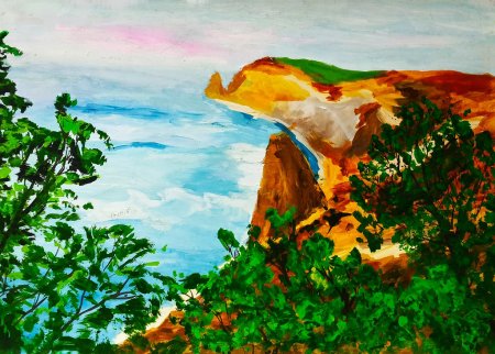 Природа Крыма рисунки