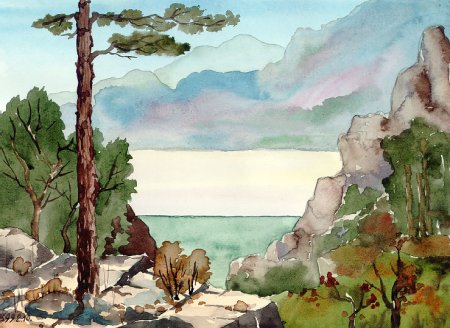 Степан Бородулин картины