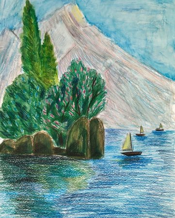 Крым иллюстрации природа